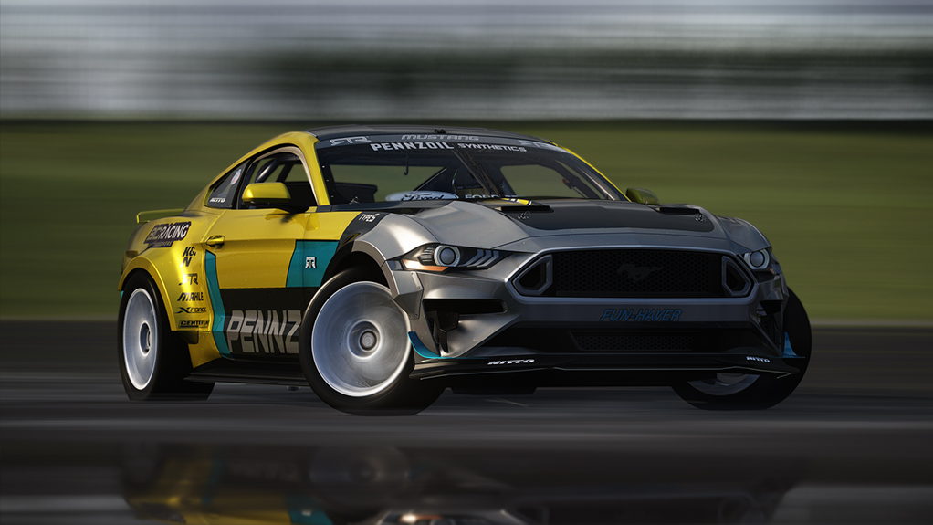 DOORBREAKER'z EVO 3 - MUSTANG RTR, skin chelsea_denofa_democar