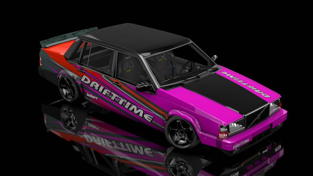 Drifttime Volvo 740, skin Babart_05