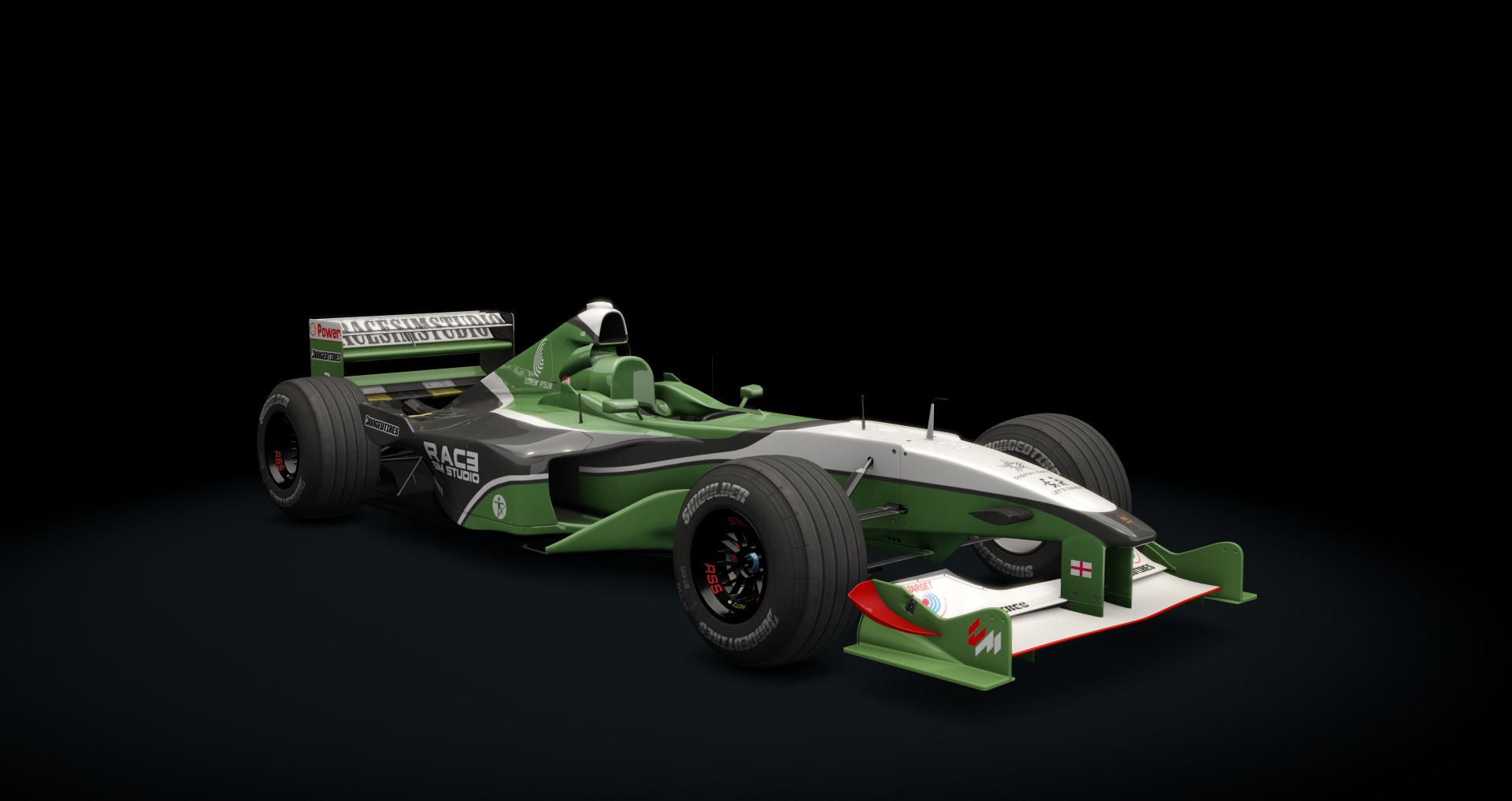 Formula RSS 2000 V10, skin 03_Lee_UK_green