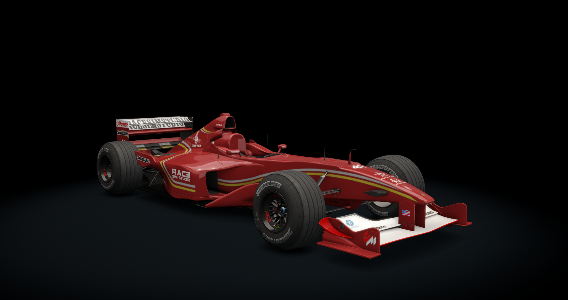 Formula RSS 2000 V10, skin 41_Detweiler_USA_burgundy