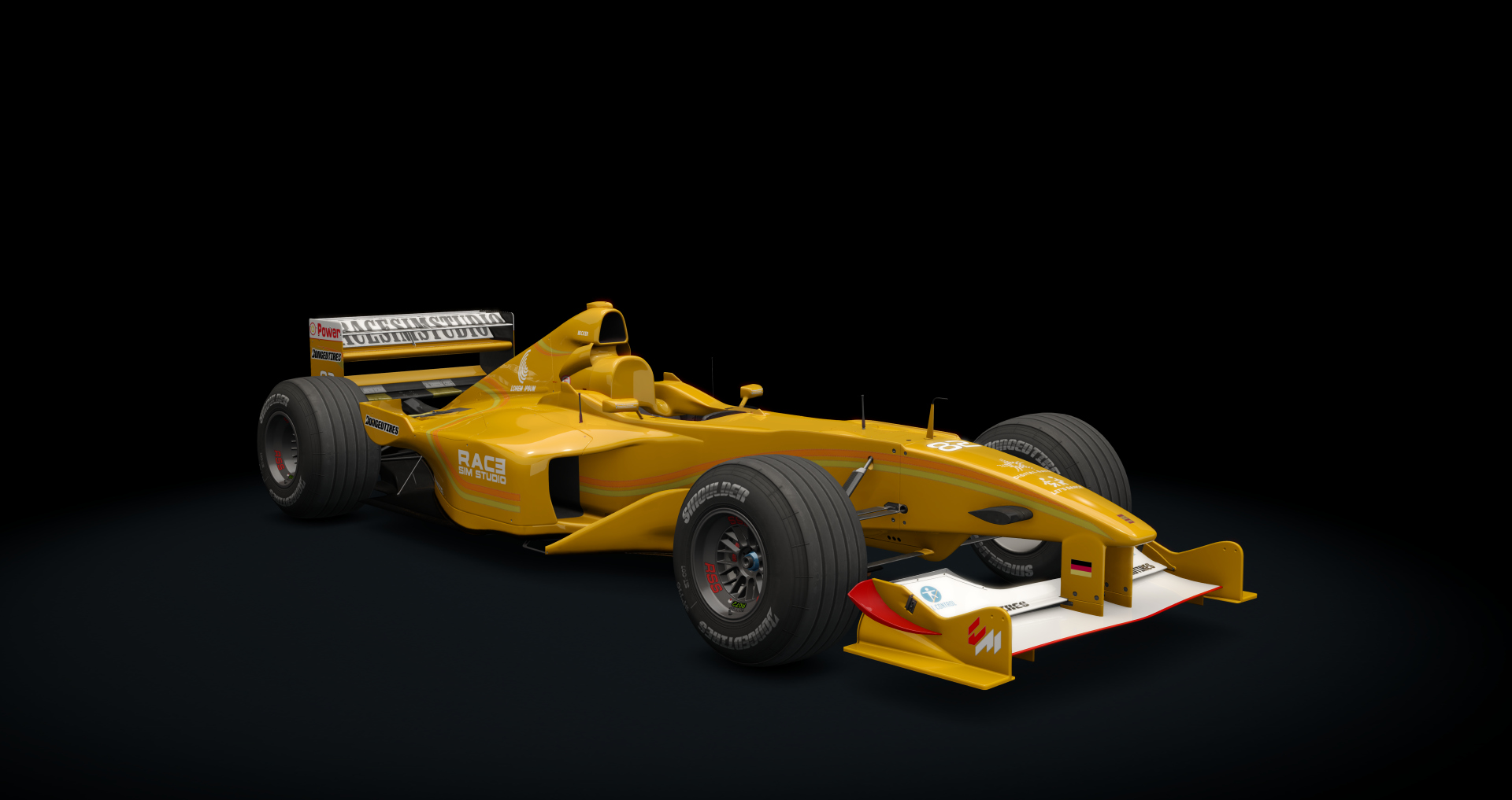 Formula RSS 2000 V10, skin 82_Becker_DE_dark_orange