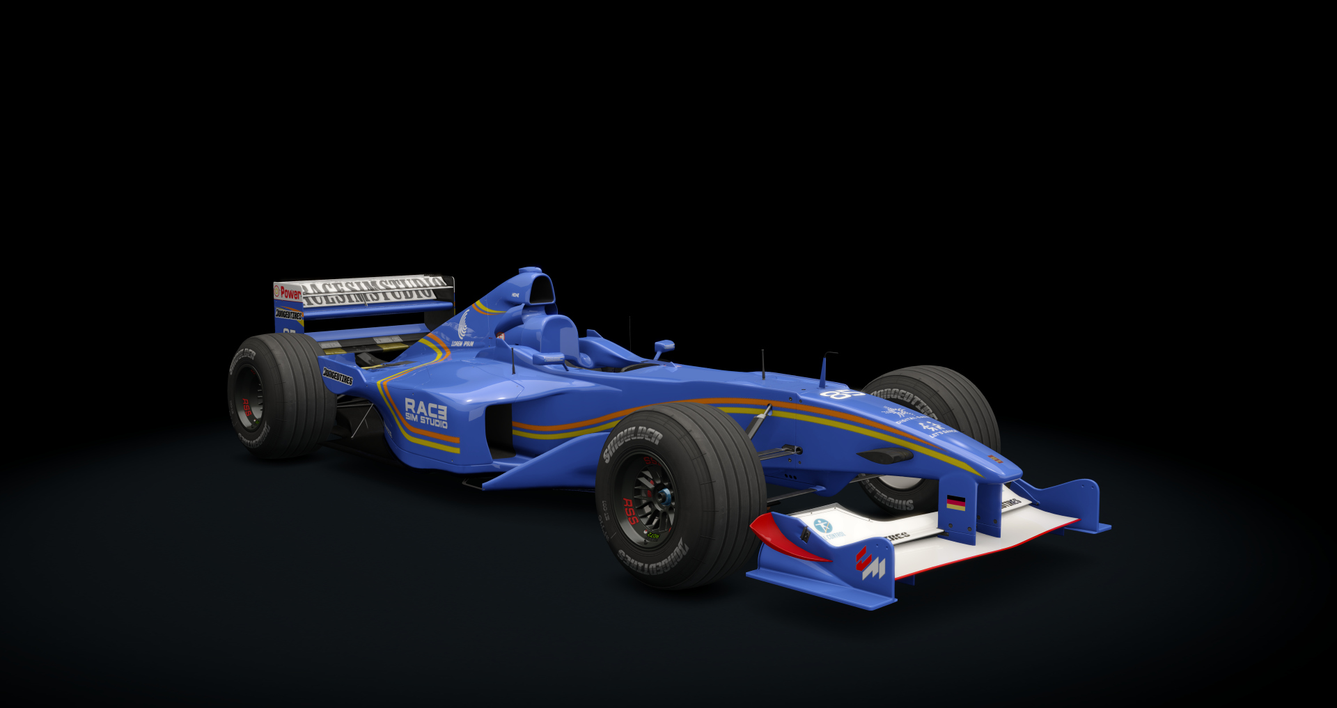 Formula RSS 2000 V10, skin 85_Heine_DE_dark_blue