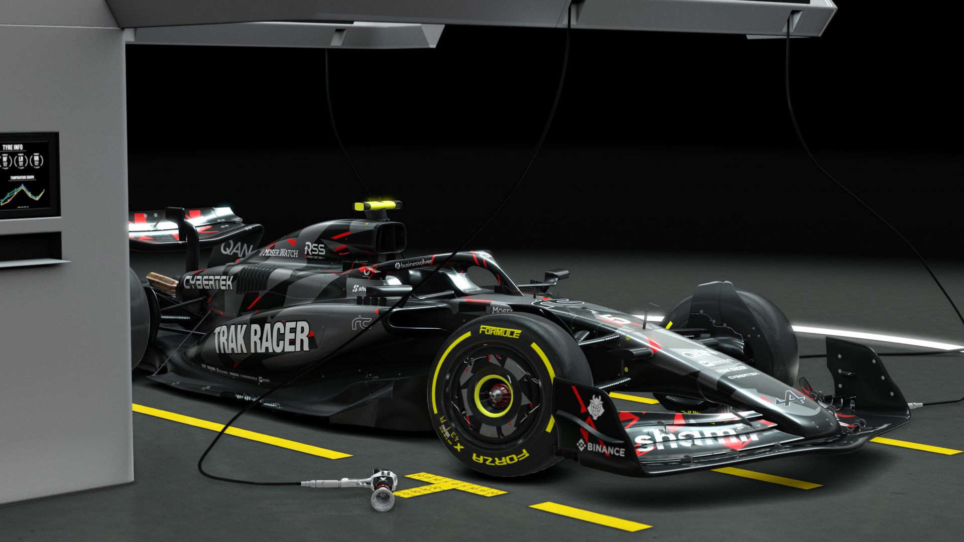 Formula Hybrid® Alpine 2025, skin 03_alpine_sim_racing_red_5