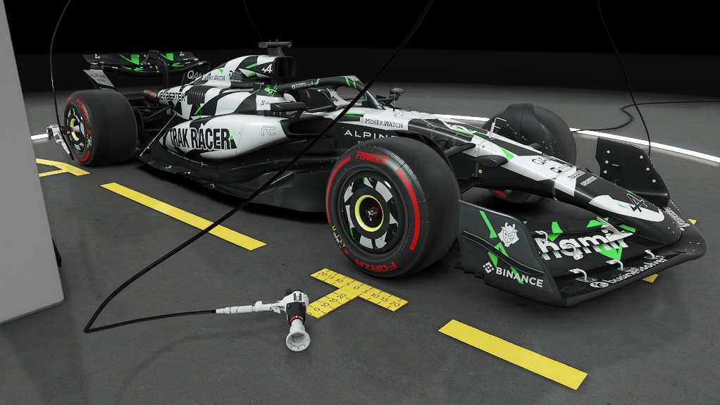 Formula Hybrid® Alpine 2025, skin 04_alpine_sim_racning_green_2