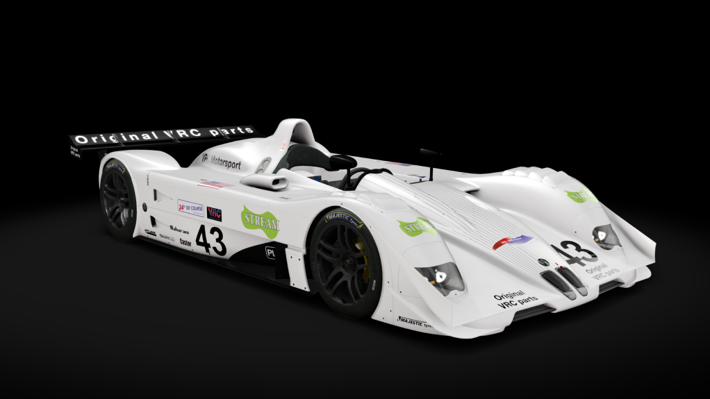 VRC Prototype - Beamer V12, skin vrc_motorsport_usa43