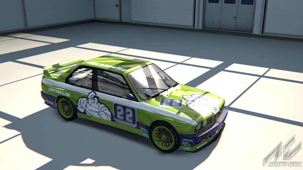BMW M3 E30 Gr.A 92, skin AlpinaMichelin-22