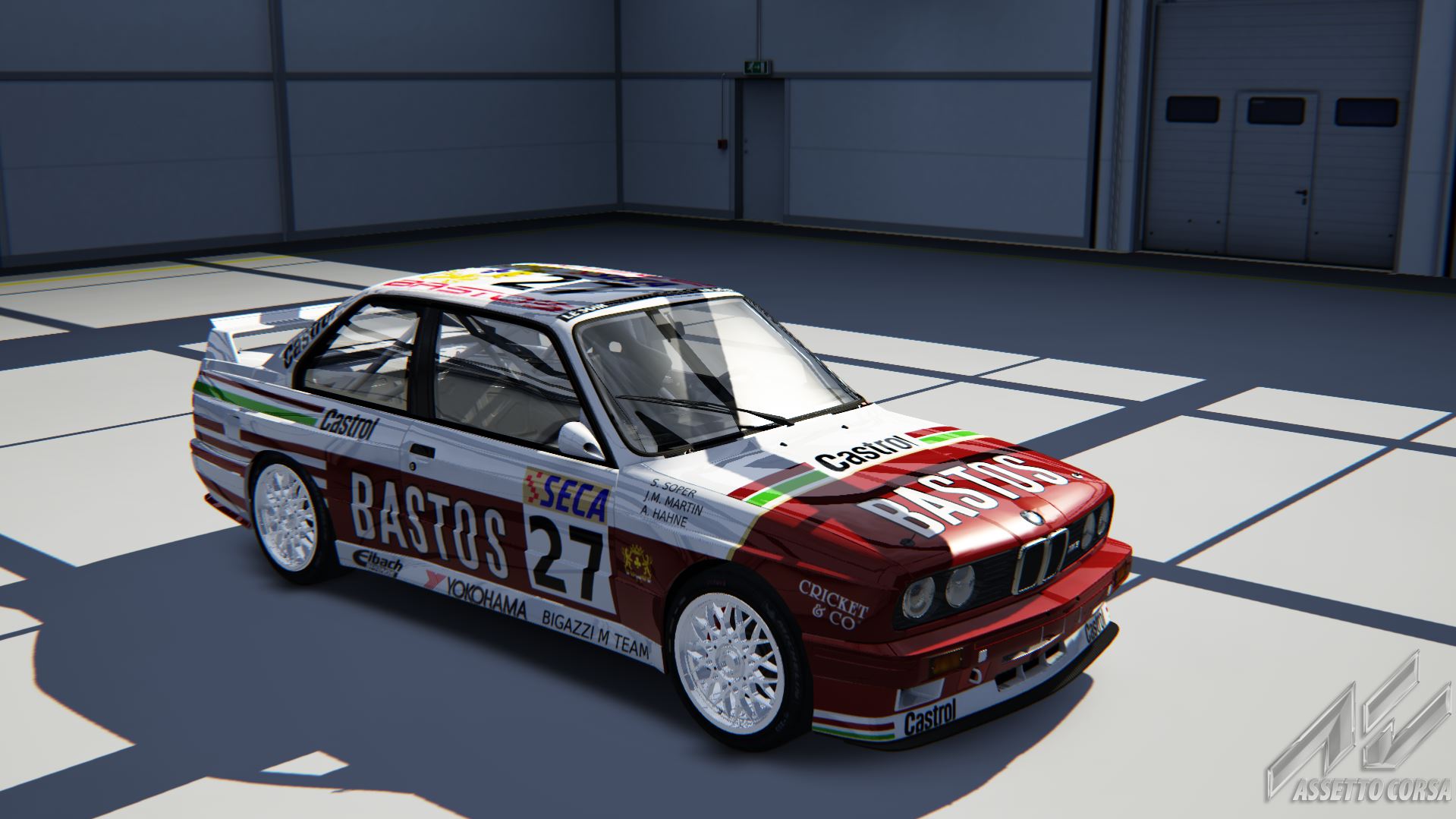BMW M3 E30 Gr.A 92, skin Bastos-14