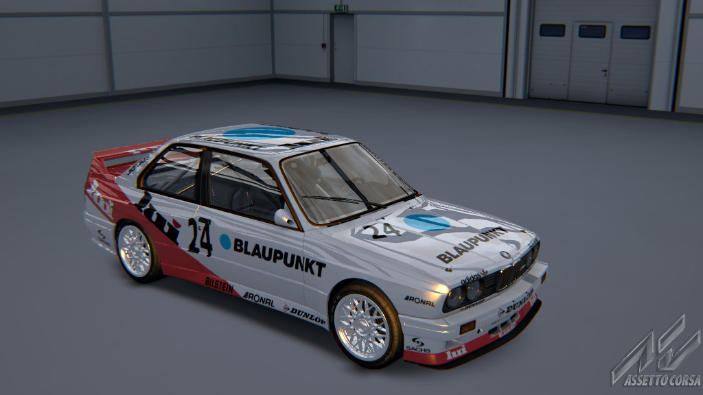 BMW M3 E30 Gr.A 92, skin Blaupunkt-24