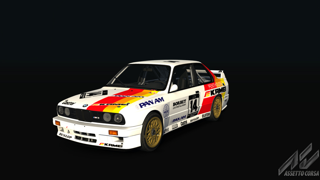 BMW M3 E30 Gr.A 92, skin E30_KAMEI14