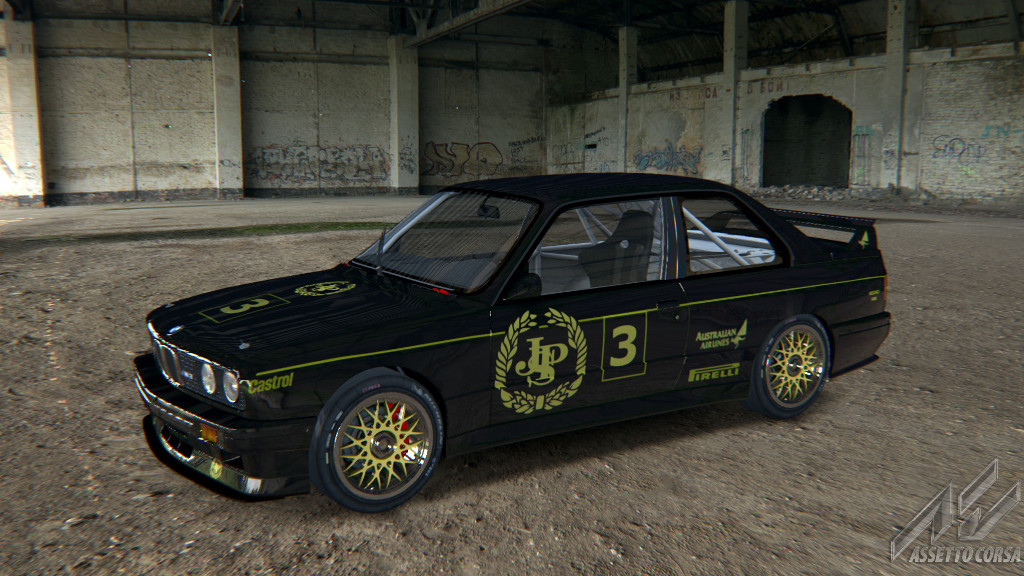 BMW M3 E30 Gr.A 92, skin JPS-3