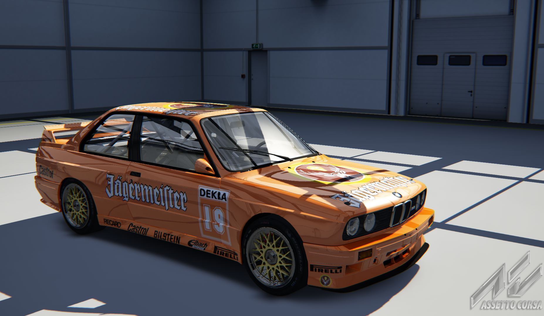 BMW M3 E30 Gr.A 92, skin Jagermeister-19