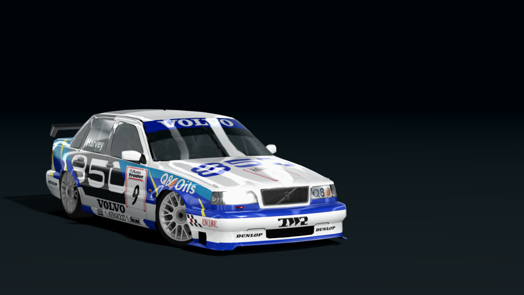 BTCC 1995 Volvo 850, skin Harvey9