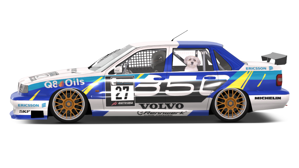 BTCC 1995 Volvo 850, skin STW_Volvo850_Dohrmann_27