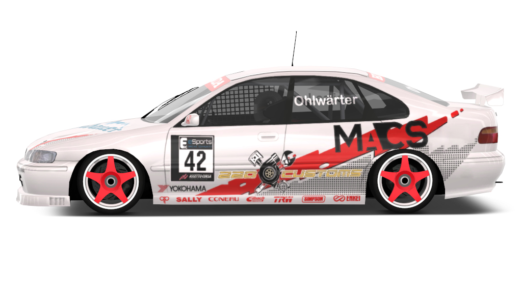 BTCC 1996 Honda Accord, skin erc_ohlwaerter_42