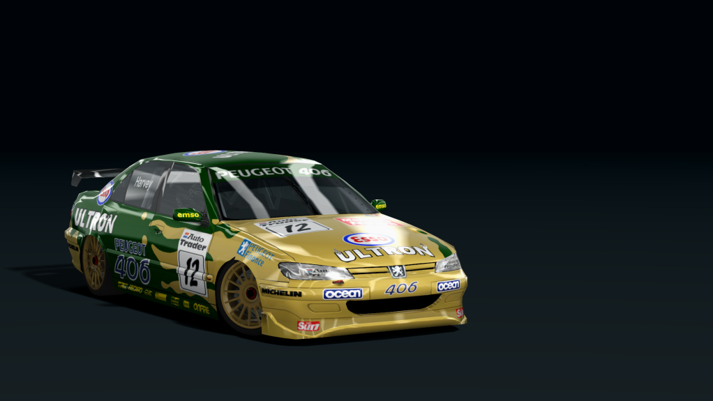 BTCC 1996 Peugeot 406, skin 12