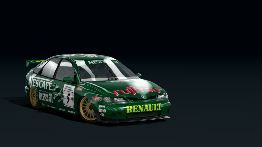 BTCC 1999 Renault Laguna, skin Plato5
