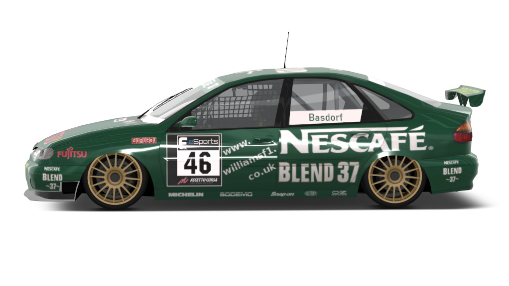 BTCC 1999 Renault Laguna, skin erc_basdorf_46