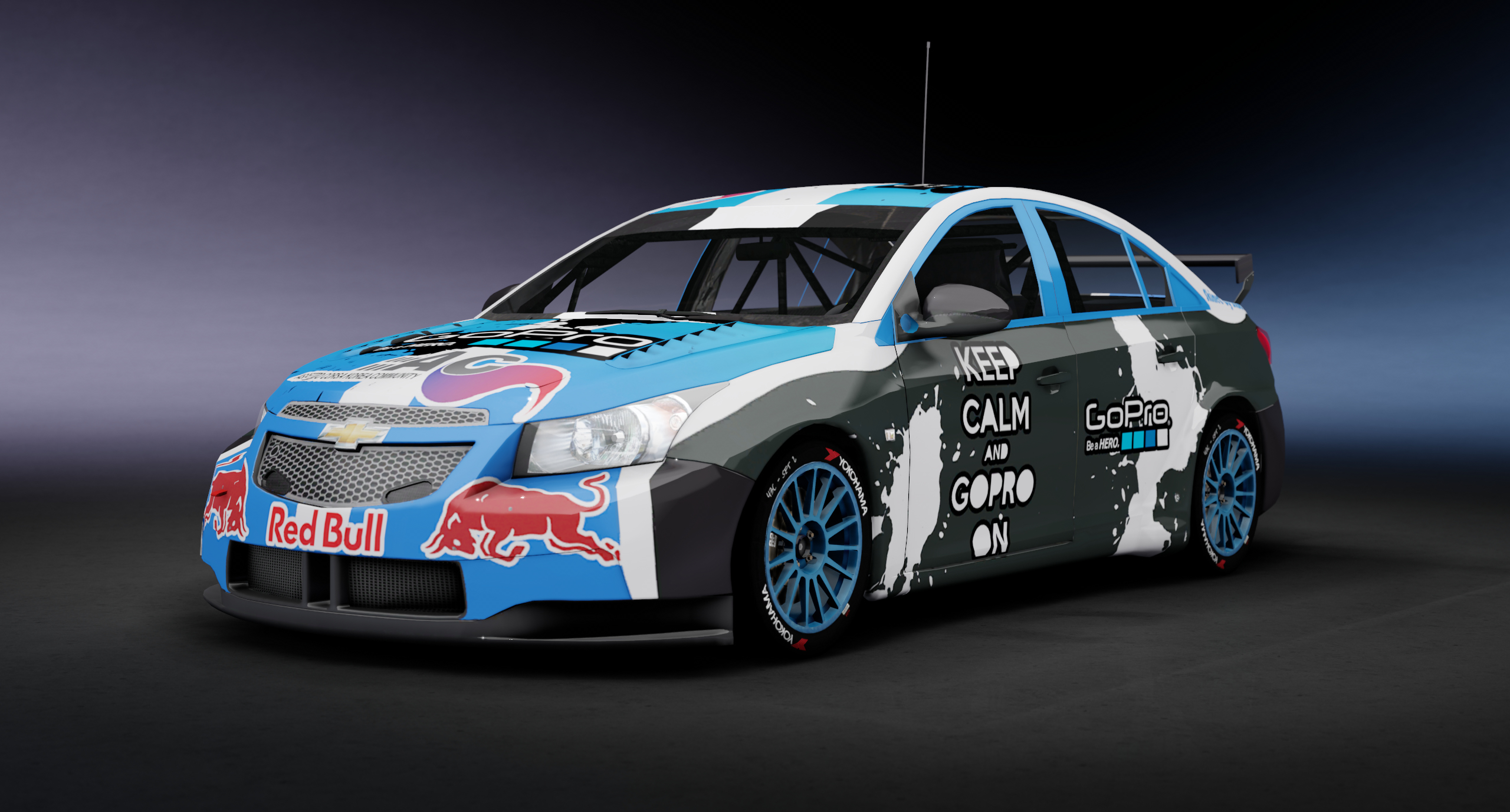 Chevrolet Cruze WTCC WTCC CRUZE SADI, skin gopro