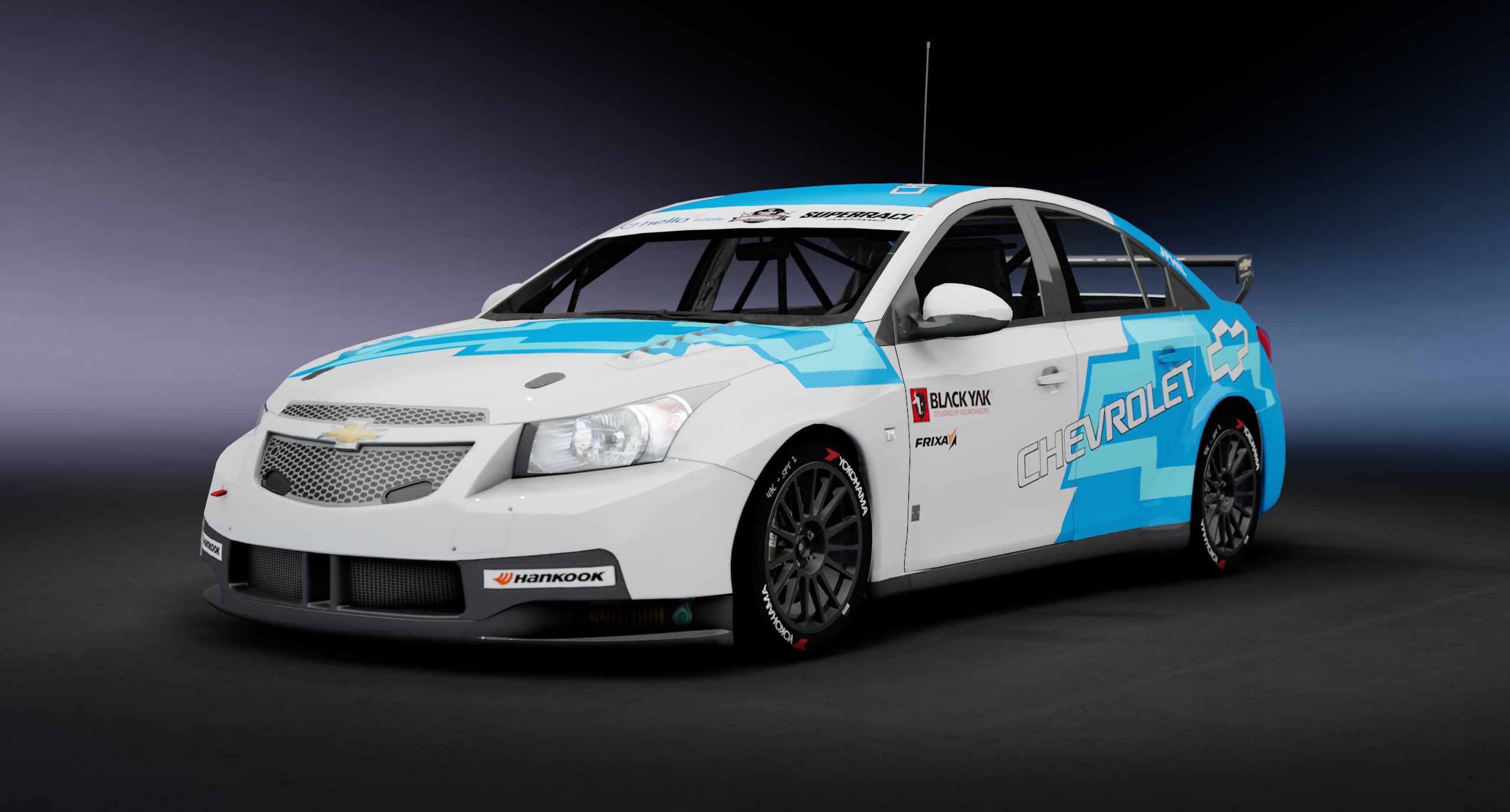 Chevrolet Cruze WTCC WTCC CRUZE SADI, skin superrace_chevrolet_racing2