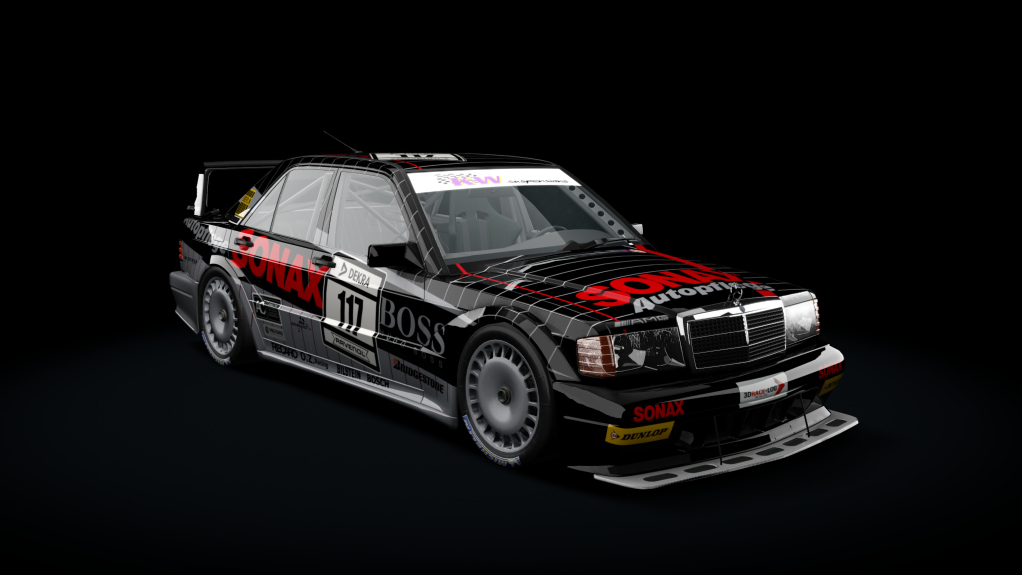 Mercedes-Benz 190E EVO II, skin 117_bendel