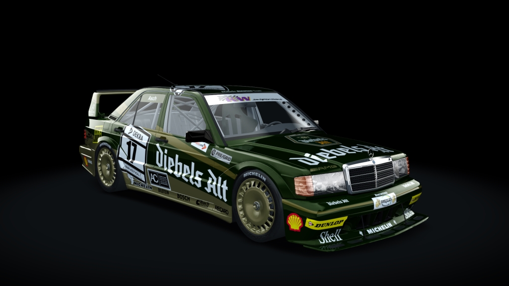 Mercedes-Benz 190E EVO II, skin 17_bendel