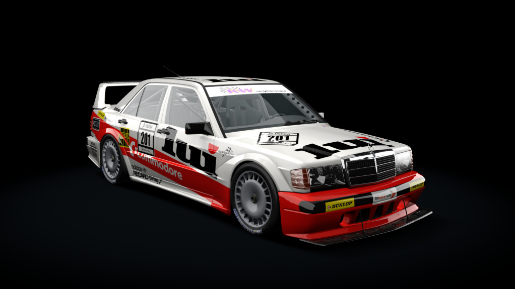 Mercedes-Benz 190E EVO II, skin 201_hoelscher