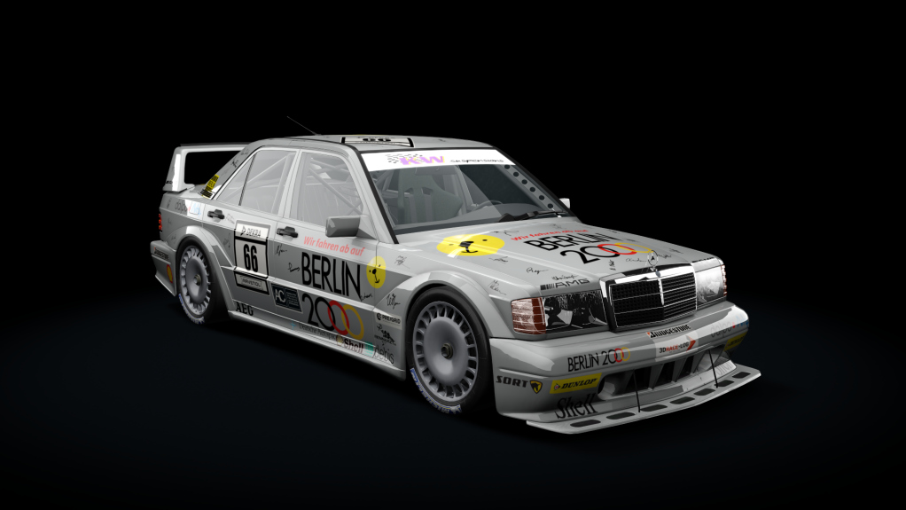 Mercedes-Benz 190E EVO II, skin 66_waskowski