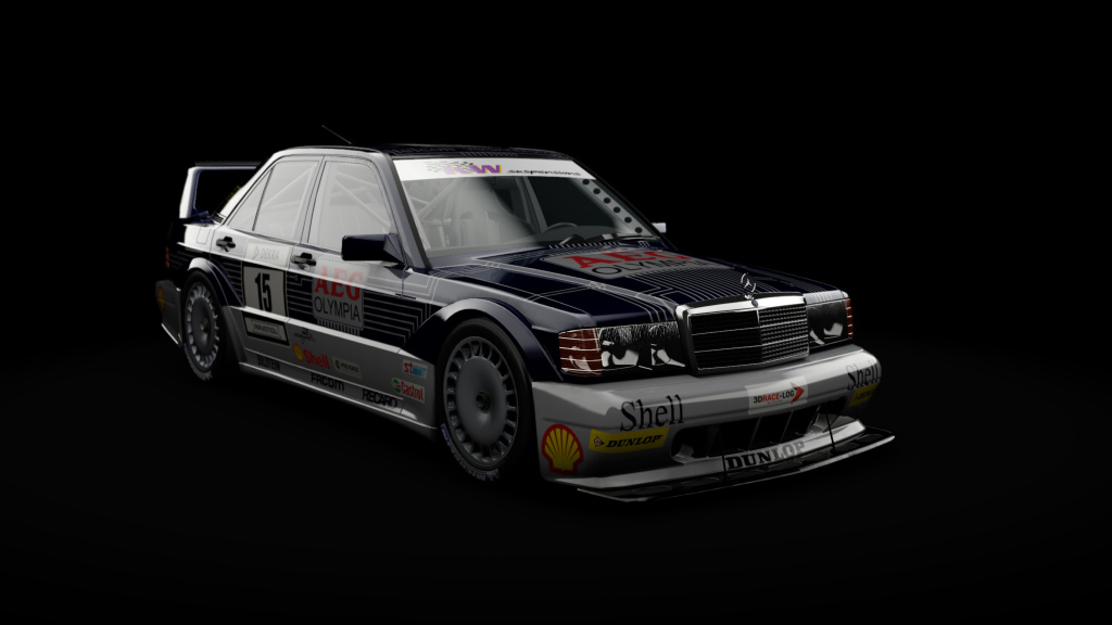 Mercedes-Benz 190E EVO II, skin AEG