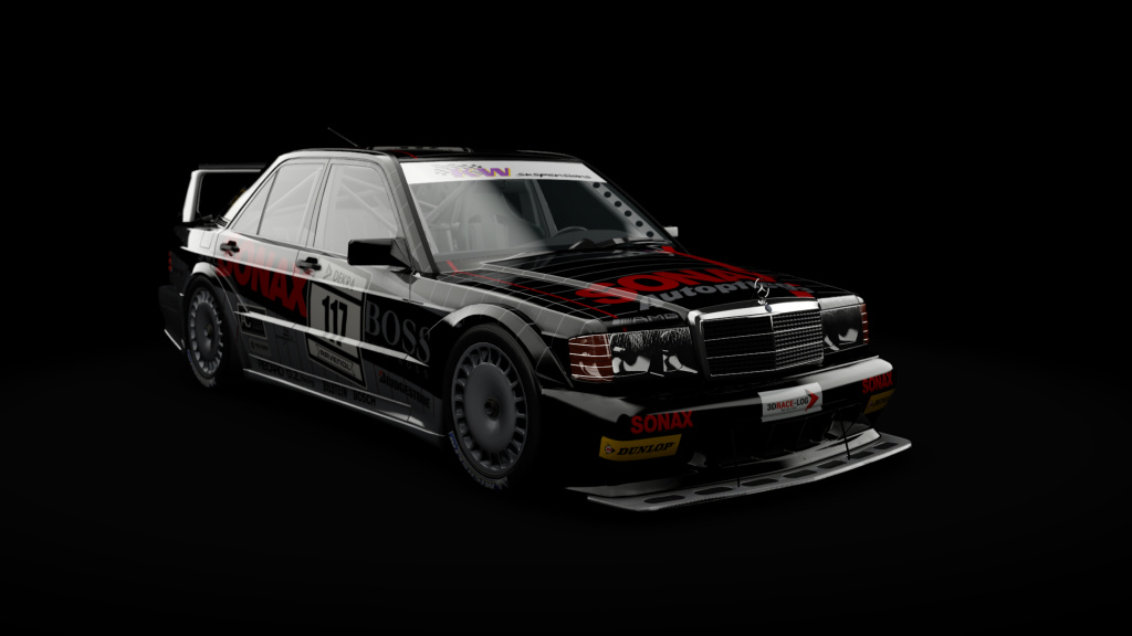 Mercedes-Benz 190E EVO II, skin HugoBoss