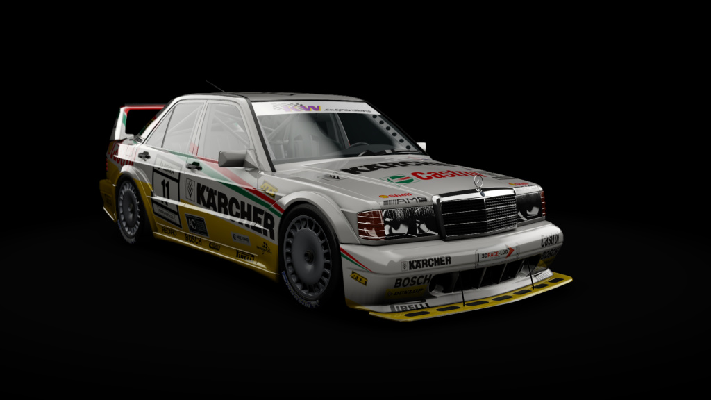 Mercedes-Benz 190E EVO II, skin Kaercher