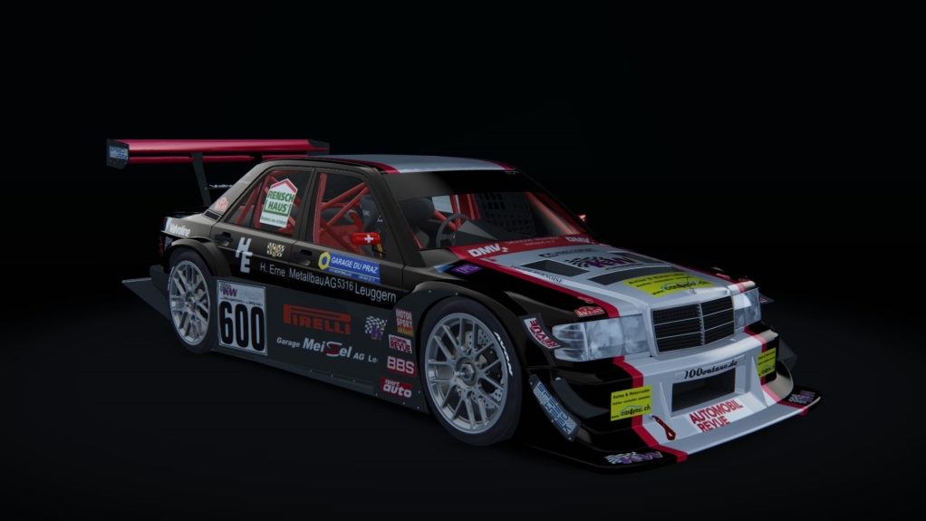 Mercedes190judd, skin Judd600