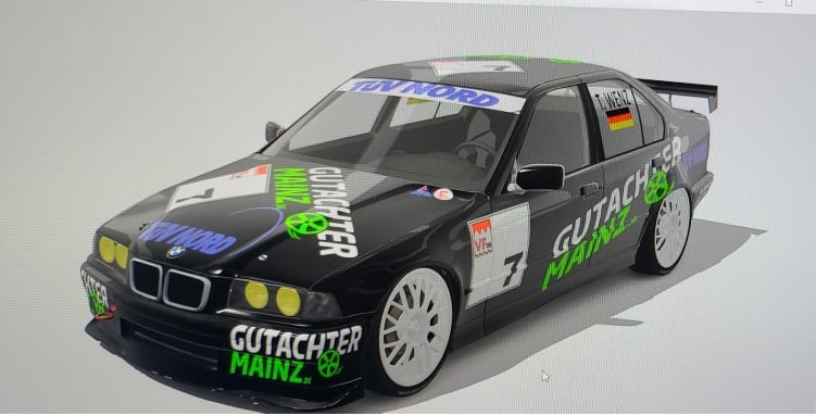 BMW 320i STW-BTCC, skin 2021_7_wenz