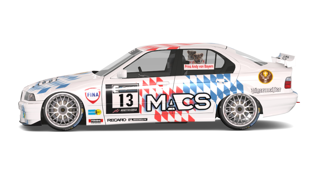 BMW 320i STW-BTCC, skin erc_eller_13_v1