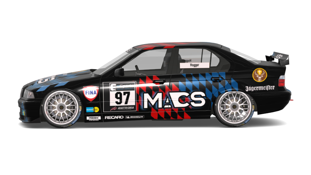 BMW 320i STW-BTCC, skin erc_hogger_97