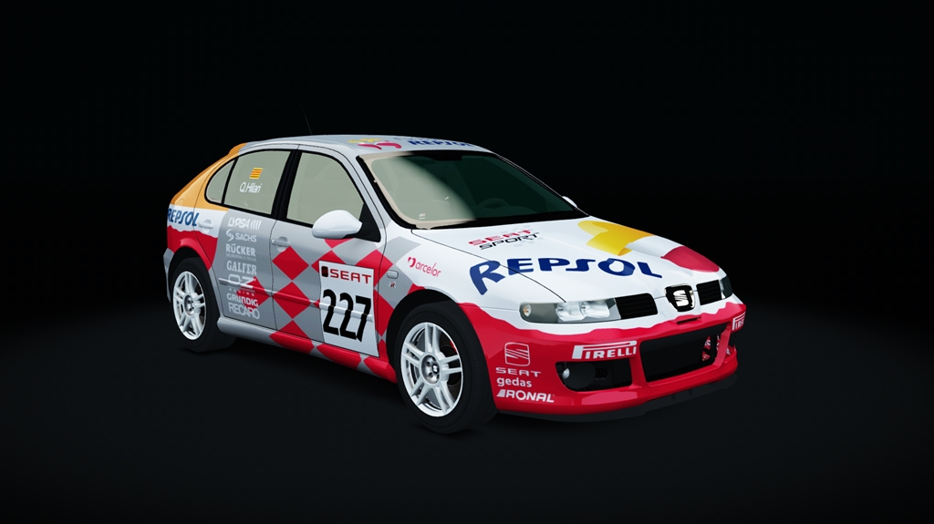 Seat Leon Cupra R Test, skin repsol