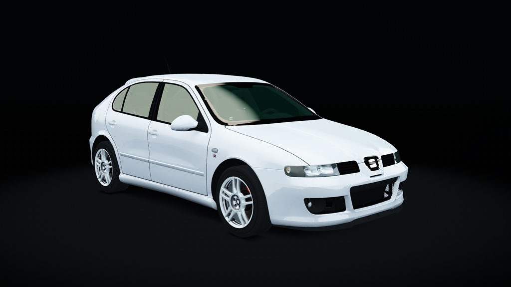 Seat Leon Cupra R Test, skin white