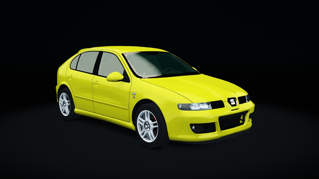 Seat Leon Cupra R Test, skin yellow