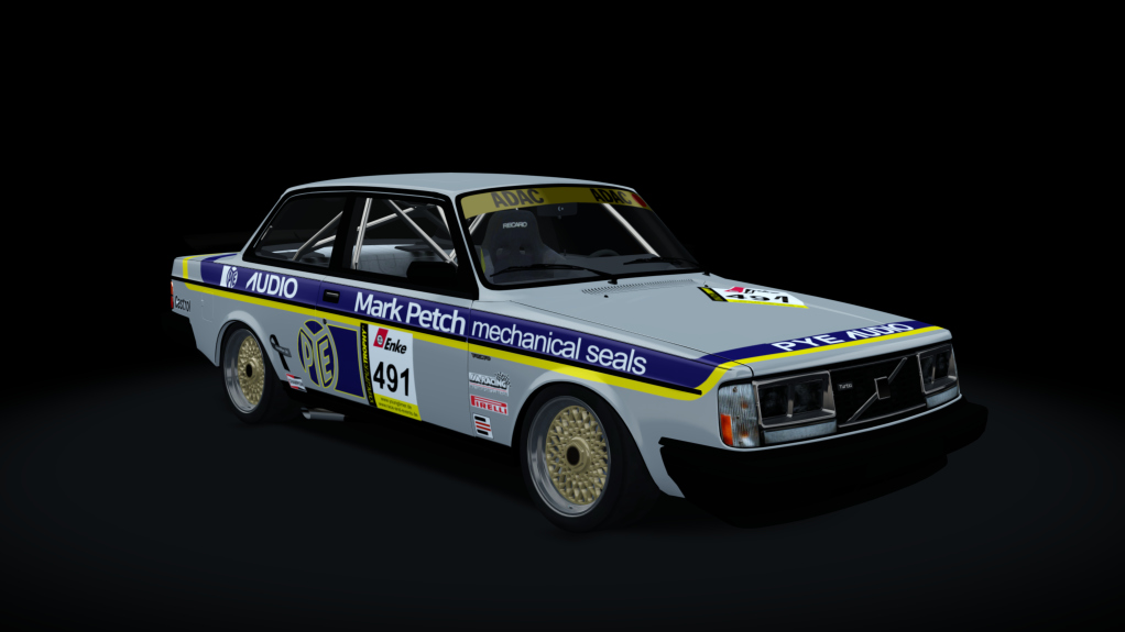 Volvo 240 Turbo Youngtimer Trophy, skin 491_YT_Volvo240