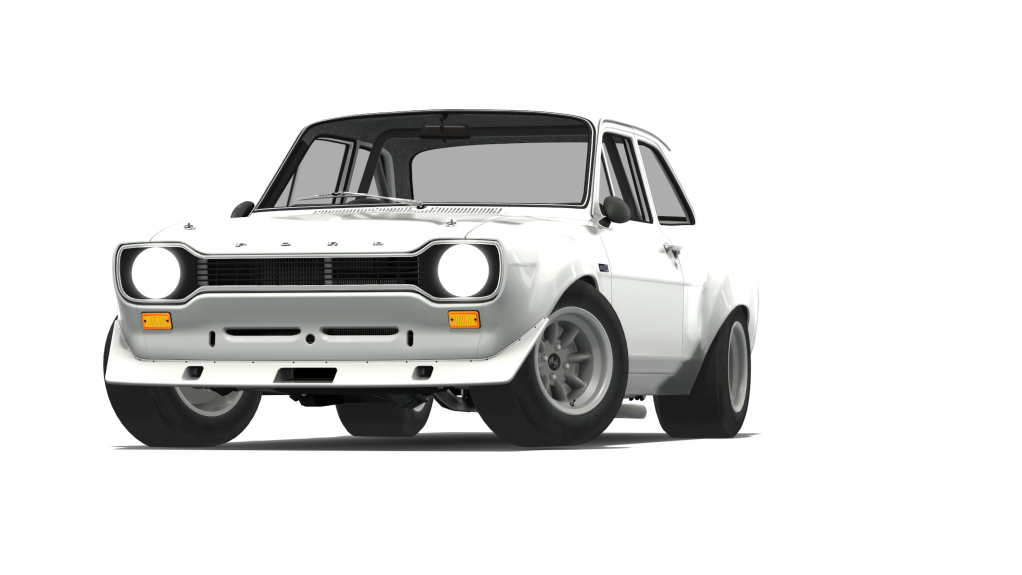 VLN2,0 Ford Escort I RS2000, skin Weiß