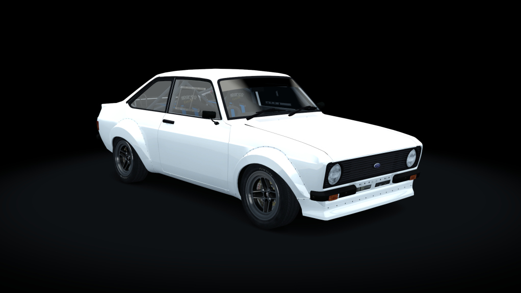 VLN2,0 Ford Escort II RS2000, skin Polar_White