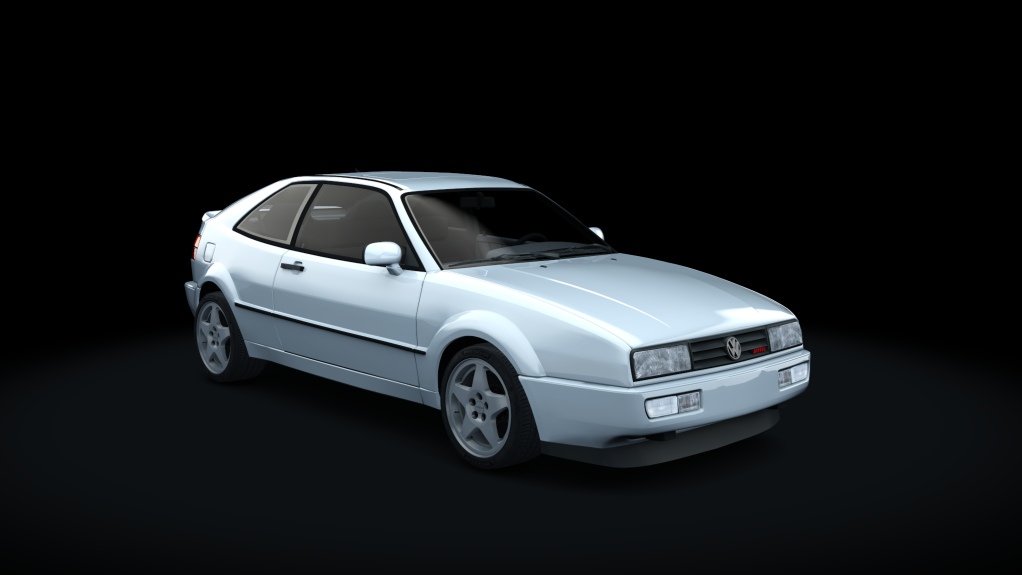 Volkswagen Corrado Youngtimer Trophy, skin Alpine White