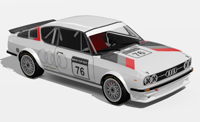 Audi 100s Coupe Youngtimer Challenge, skin 76_damina gladki