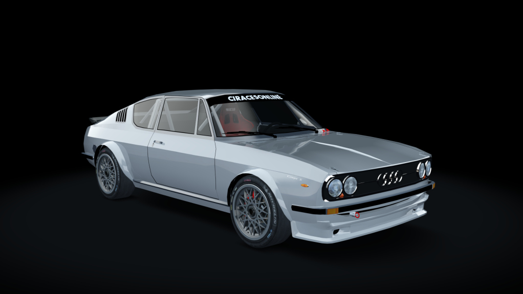 Audi 100s Coupe Youngtimer Challenge, skin Silber