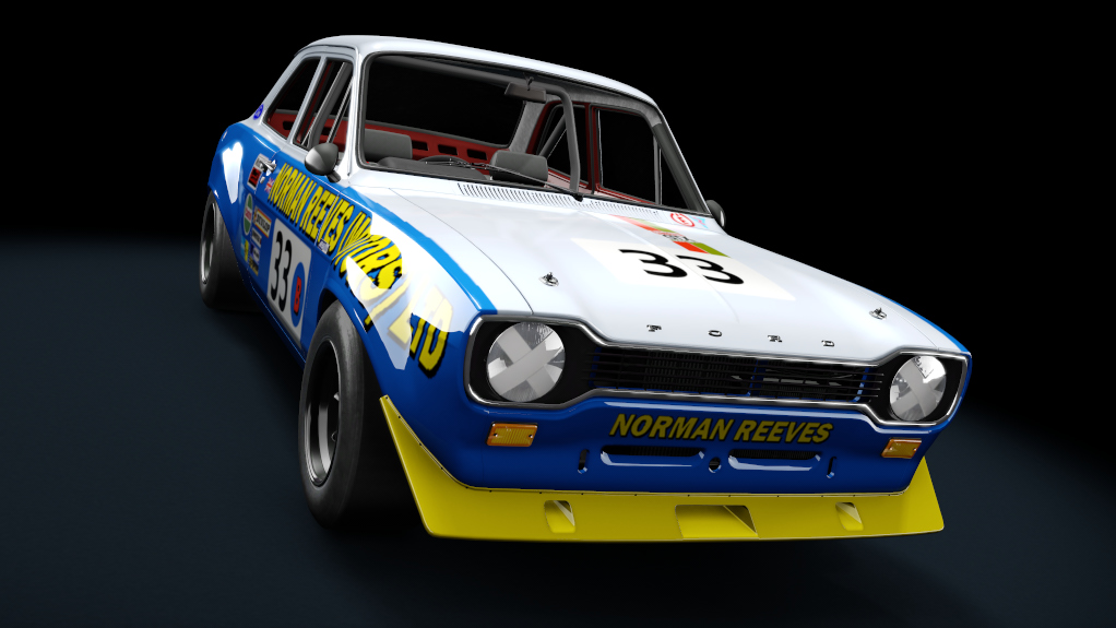Ford Escort MK I Youngtimer Challenge, skin Norman_Reeves_33_1973