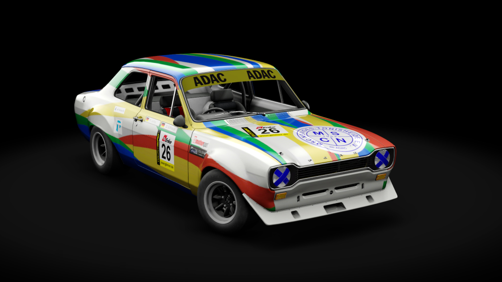 Ford Escort MK I Youngtimer Challenge, skin YT_26_DS