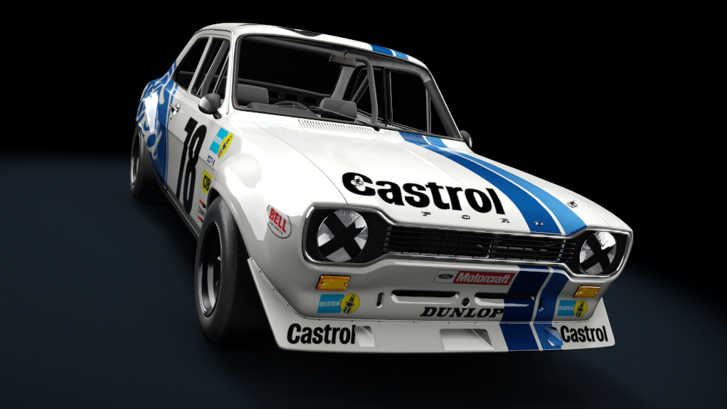 Ford Escort MK I Youngtimer Challenge, skin classic_fordwhite
