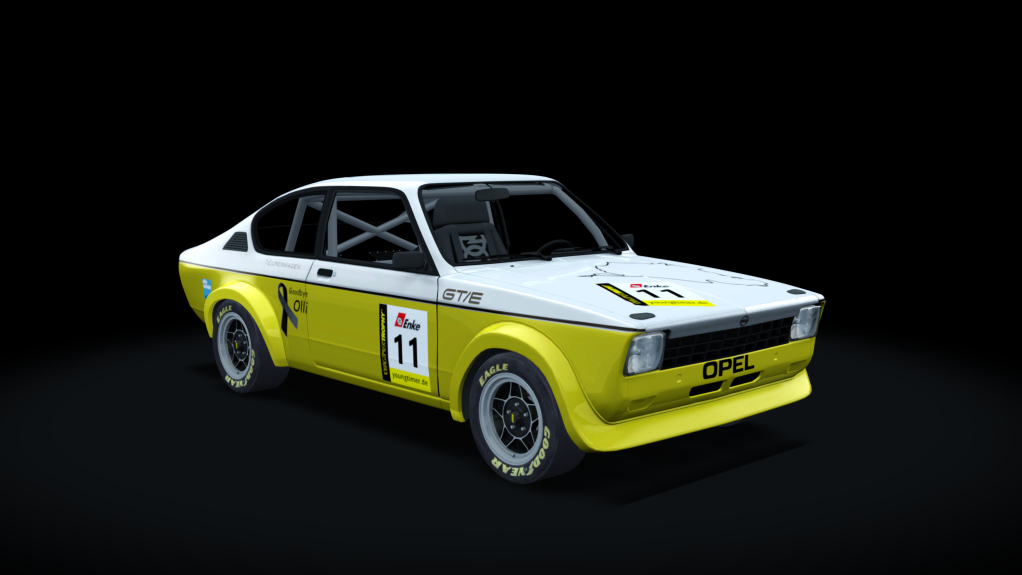 Opel Kadett Youngtimer Challenge, skin GTE