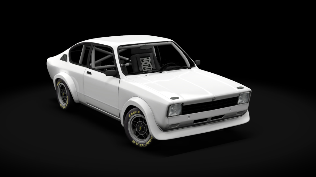 Opel Kadett Youngtimer Challenge, skin template