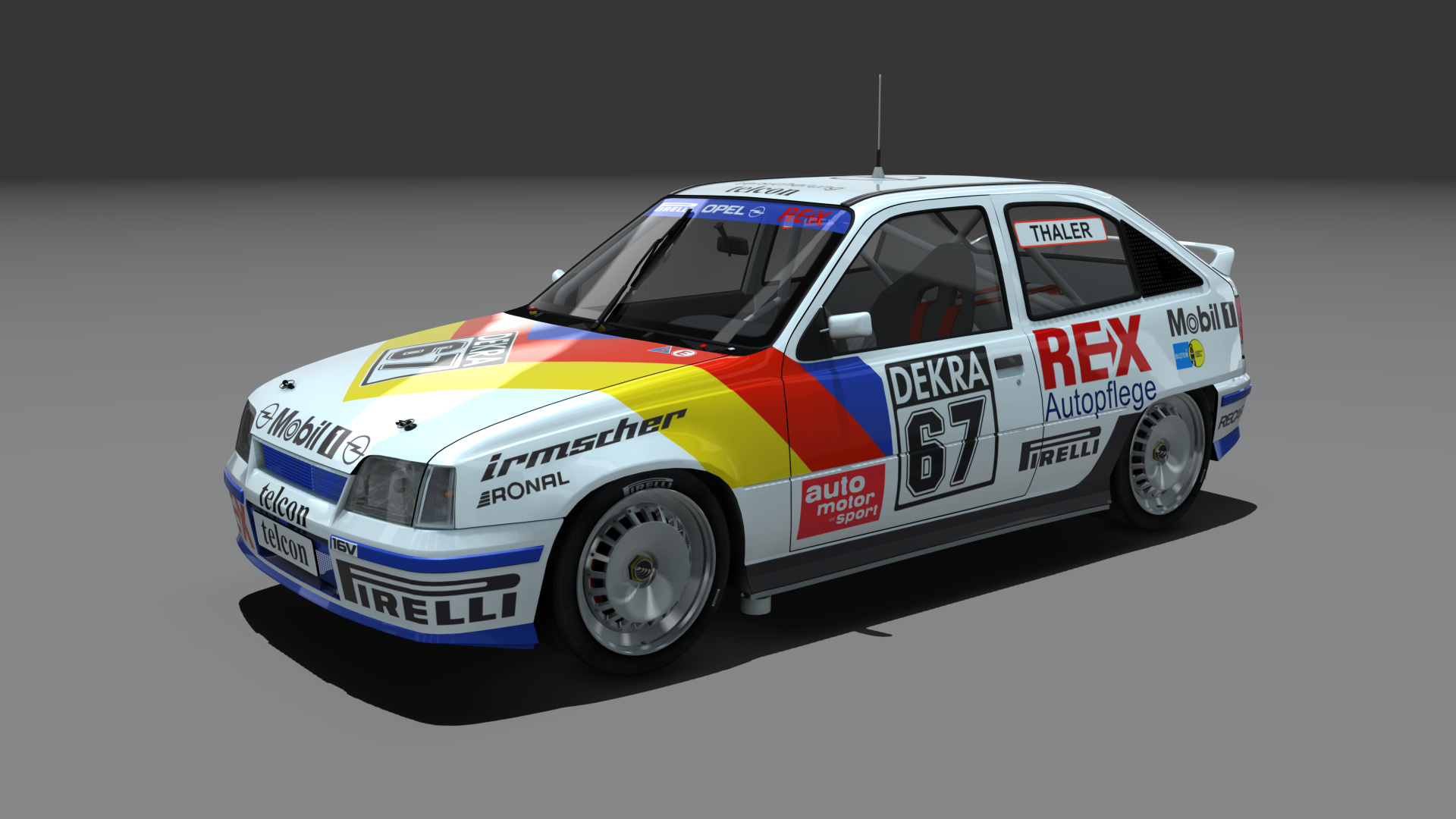 YC Opel Kadett GSI, skin 67_klaus-peter_thaler