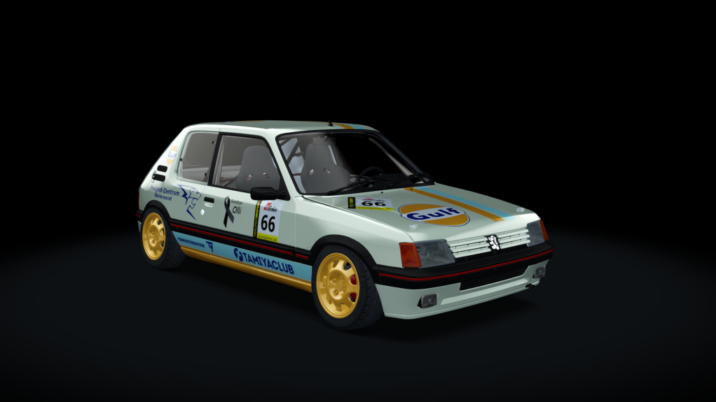 Peugeot 205 GTI Youngtimer Challenge, skin 66-JUR